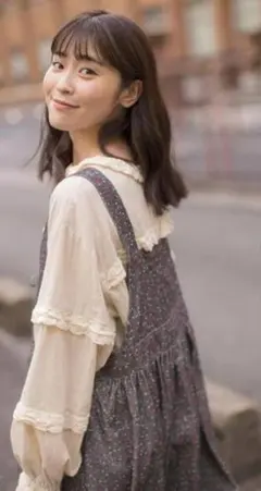 ゆべし×サマンサモスモス＊前後2WAYブラウス(キナリ)