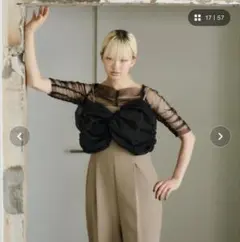 coco様専用 ANDRESDツイステッドビスチェレイヤードトップス