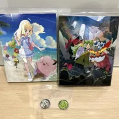 ポケモン コレクションファイルセット リーリエ - N - 　2セット　未使用