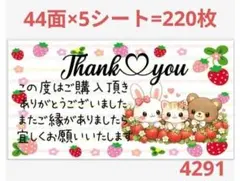 4291 サンキューシール