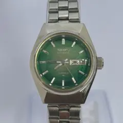 【美品】SEIKO AUTOMATIC 2205-0670 緑文字盤