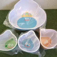 ドラクエふくびき所スペシャル つくろう!!スライムキッチン編　ボウル4点セット