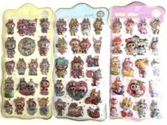 ラスト1セット⭐️ラブブ シール オーロラシール 3枚セット