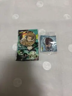 僕のヒーローアカデミア ・ホークス 缶バッジ（約56mm） ・轟焦凍 ステッカー