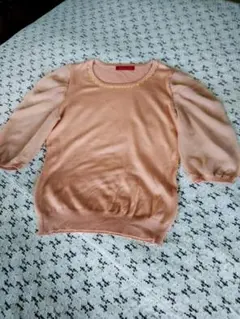 アプワイザーリッシェ シアースリーブ ニット