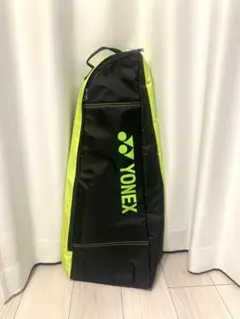 YONEX ラケットバッグ テニス　黒/ライムイエロー
