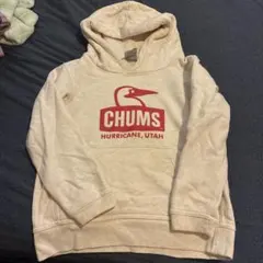 CHUMS キッズ パーカー アイボリー