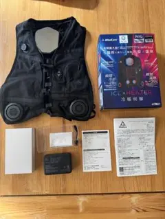 WORKMAN クールベスト・ペルチェベスト ワークマン ウィンドコアアイスペルチェベスト ブラック
