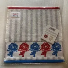 新品！ミャクミャク EXPO 2025 キャラクタータオルハンカチ
