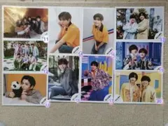 長尾謙杜 公式写真 セット 2