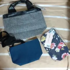 バッグ、ポーチ 3点セット