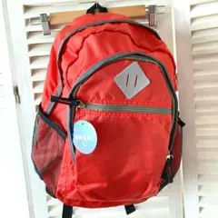 【新品】防災用 避難リュックサック 強撥水加工 レッド