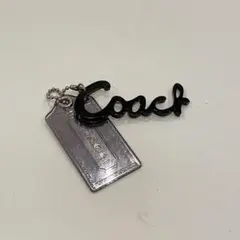 COACH 열쇠 고리 매력 로고