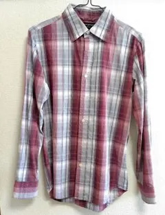 BANANA REPUBLIC SHIRT S チェック柄