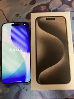 iPhone15Pro 256GB 本体 ナチュラルチタニウム