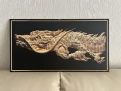 龍の額縁 金龍 龍 龍年 干支 縁起物 金龍の額 龍の額縁 金龍 龍 龍年 干支 縁起物 金龍の額 - メルカリ