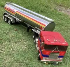 GLOBE LINER タンクローリー Shellデザイン　ジャンク品 2025年最新】タミヤ タンクローリーの人気アイテム - メルカリ