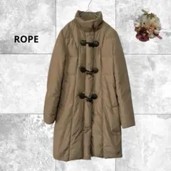 ロペ　ロングダウンコート　ジャケット　フェザー　トグルボタン　上品　暖か