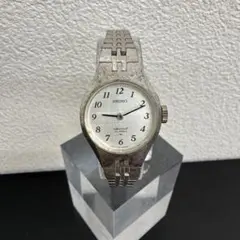SEIKO セイコー 1140-0220 シルバー 手巻き時計 レディース