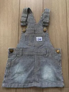 Lee   子供服　ストライプ　オーバーオール90㎝