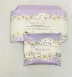 【ポーチのみ】　ポール&ジョー　シナモロール　コラボ第二弾　箱は折りたたみ同封