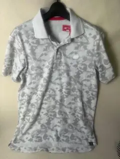 new balance golf ポロシャツ ホワイト 4 (M)のサムネイル