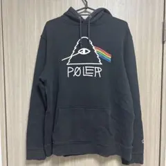 poler パーカー　黒　size Mのサムネイル