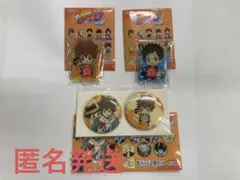 【ひこくじ】 REBORNリボーン沢田綱吉 ・山本武ミニアクスタ・缶バッチセット