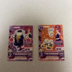 アイカツ ネイビーピンクドラジェトップス、サンダル