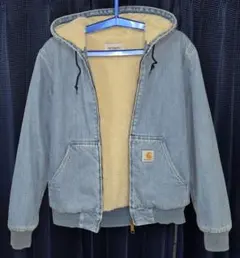 Carhartt デニム フード付きジャンパー