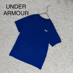 【アンダーアーマー】半袖Tシャツ　カットソー　ブルー　プルオーバー　スポーツ
