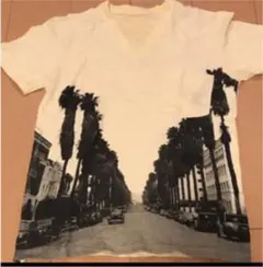 ヴァロッシュ Vネック Ｔシャツ フォトT  プリントのサムネイル