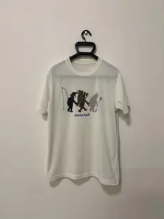 mont-bell イラスト付きホワイトTシャツ