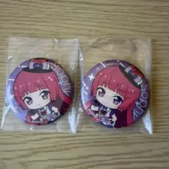 アイカツ！×プリパラ　あそーと　そふぃ　缶バッジ2個セット