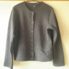無印良品 二重編みスウェットカーディガン