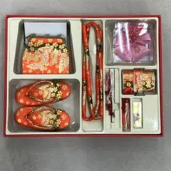 金×鞠×桜 7歳 草履バッグ 箱せこセット たび付き - メルカリ