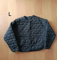 お値下げ✿黒キルティングハートジャケット