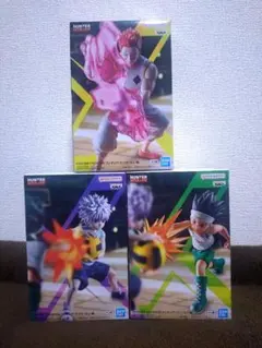 HUNTER×HUNTER G.I.編 ゴン キルア ヒソカ 3体セット