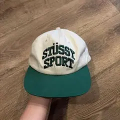 Stüssy STÜSSY SPORT キャップ グリーン 値下げ❌のサムネイル