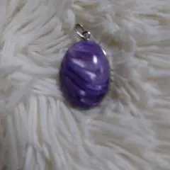 週末値下げ！チャロアイトペンダントトップ