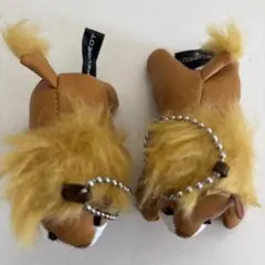 プジョー　ライオン型ぬいぐるみキーホルダー