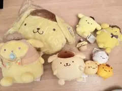 ポムポムプリン　ぬいぐるみ　まとめ売り　クッション