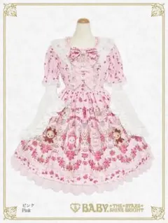 BABY Pâtissière♡Bonbon Ribbonワンピース ピンク - メルカリ
