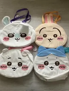 ちいかわ おかおBIGボストンバッグ　ちいかわ　ハチワレ　モモンガ　うさぎ