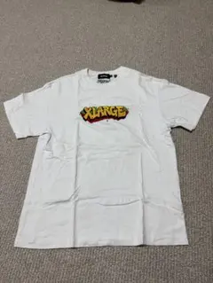 XLARGE グラフィック刺繍 Tシャツ ホワイト M