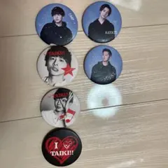 Da-iCE TAIKI,HAYATE,YUDAI缶バッジ