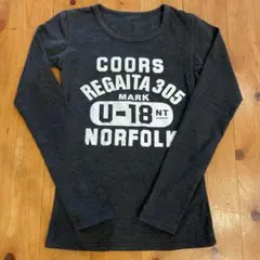 ロゴ　ロンT  アバクロ　ホリスター