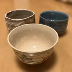 【抹茶茶碗 5客セット】 在銘 お稽古用 味わい異なる5種 抹茶茶碗 5客セット】 在銘 お稽古用 味わい異なる5種 - メルカリ