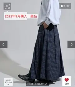 FREAK'S STORE ★チェックバルーンスカート★