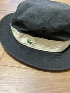 LACOSTE リバーシブル バケットハット